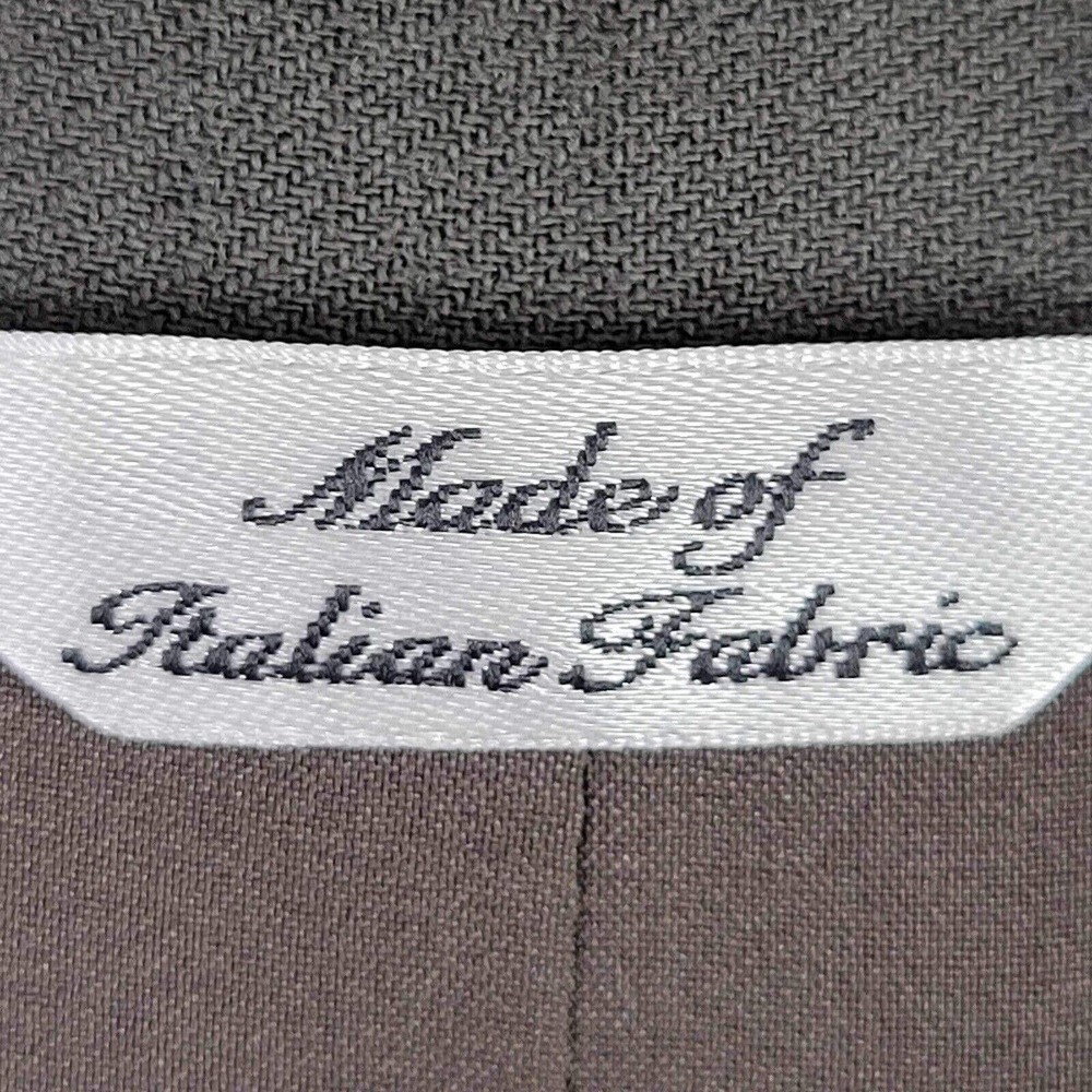 Talbots Womens Blazer Size 4 P Petite Wool Stretch Jacket Gray Button Front - Picture 6 of 9